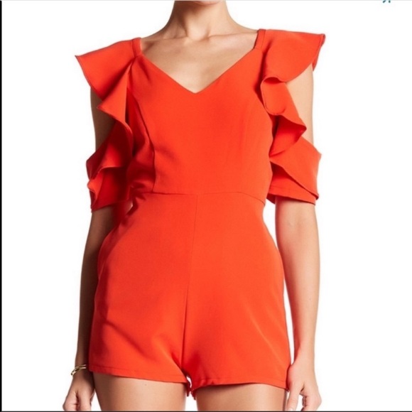 Tea n Cup Pants - Tea n Cup 'Kimmy' Ruffle Romper